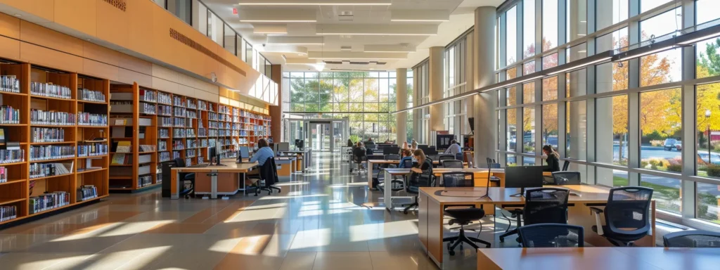 a bright, inviting study space showcases a collection of diverse academic resources, symbolizing accessible support for students striving for effortless academic success.