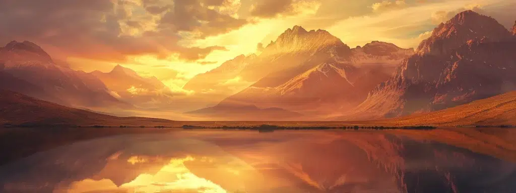 Majestic mountain landscape